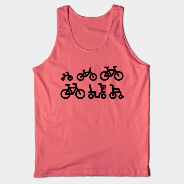 Evolution mountain bike MTB ATB biking bicycle Tank Top by LaundryFactory